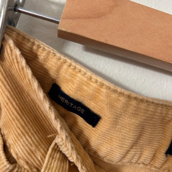 Talbots Mustard Corduroy Pants - Picture 4 of 11